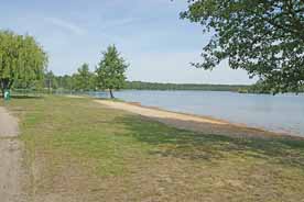 Strand am Kiebitzsee