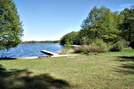 Badesteg Kölpinsee