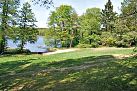 Badestelle Langer See