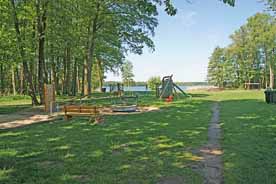 Badestelle am Motzener See