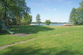 Badestelle am Motzener See