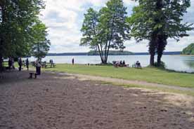 Badestrand Stechlinsee