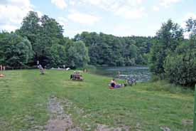 Badestrand Trebuser See