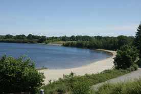 Seestrand Großkoschen am Senftenberger See